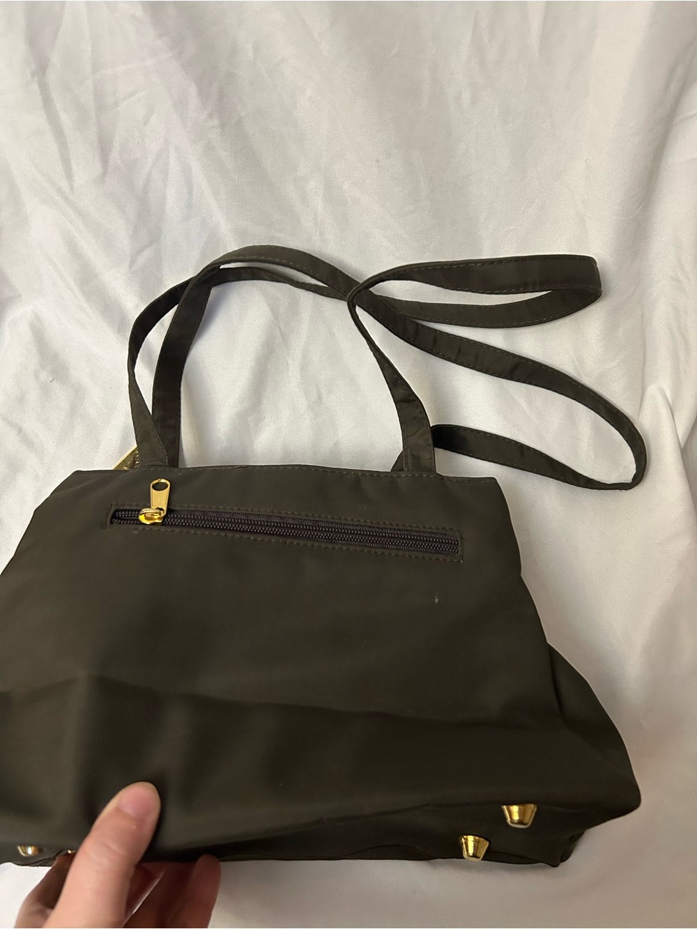 Lowency Paris Shoulder Bag with Gold Accents - Picture 7 of 11